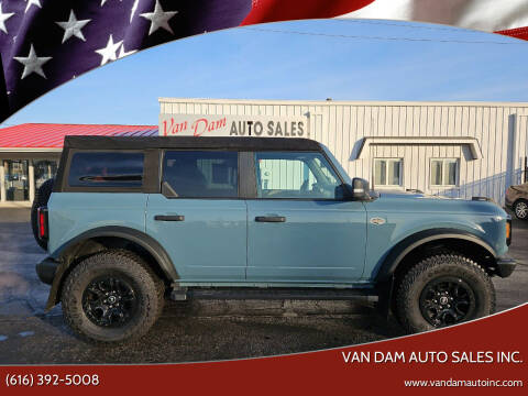 2022 Ford Bronco for sale at Van Dam Auto Sales Inc. in Holland MI