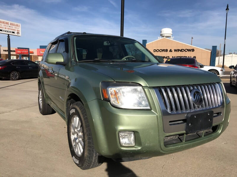 2008 Mercury Mariner for sale at Tiger Auto Sales in Guymon OK