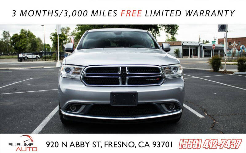 2017 Dodge Durango SXT