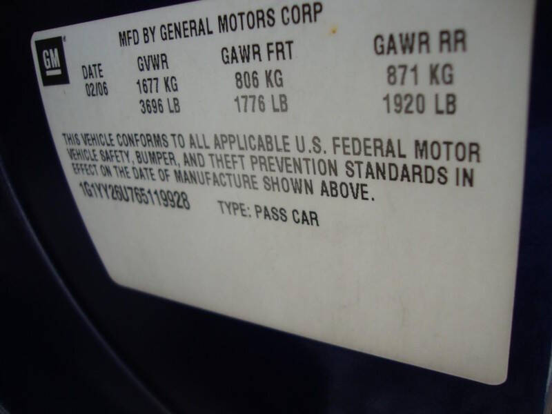 2006 Chevrolet Corvette