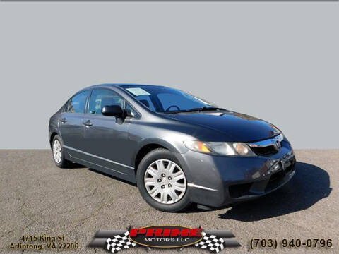 2010 Honda Civic for sale at PRIME MOTORS LLC in Arlington VA