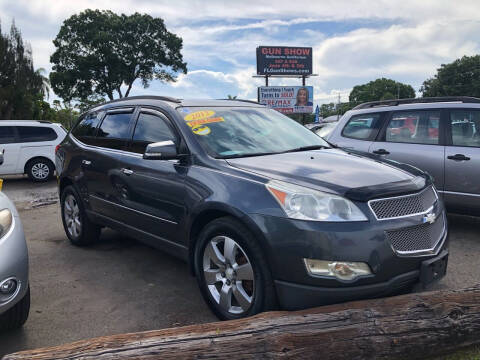 2012 Chevrolet Traverse for sale at Palm Auto Sales in West Melbourne FL
