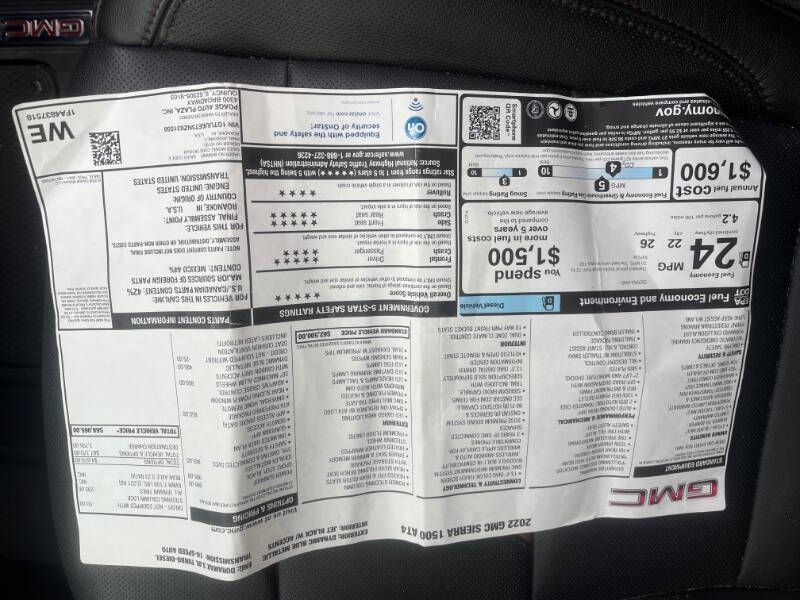 2022 GMC Sierra 1500