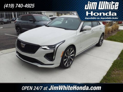 2021 Cadillac CT4-V for sale at The Credit Miracle Network Team at Jim White Honda in Maumee OH