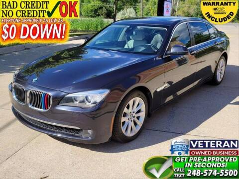 2015 BMW 7 Series for sale at North Oakland Motors in Waterford MI