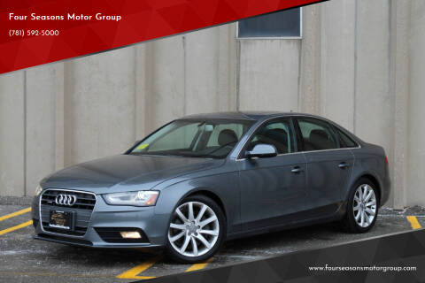 2013 Audi A4 for sale at Four Seasons Motor Group in Swampscott MA