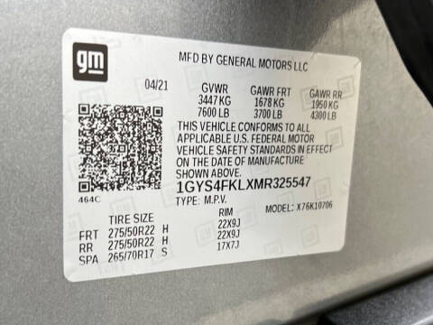 2021 Cadillac Escalade Sport