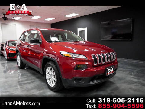 2017 Jeep Cherokee for sale at E&A Motors in Waterloo IA