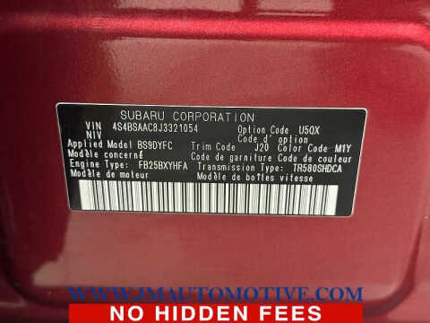 2018 Subaru Outback 2.5i