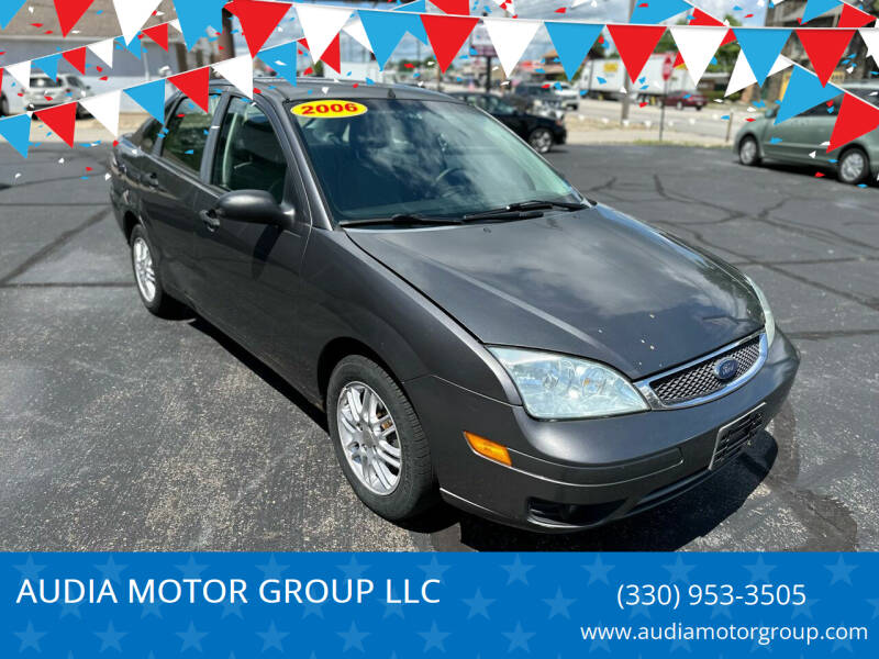 2006 Ford Focus for sale at AUDIA MOTOR GROUP LLC in Austintown OH
