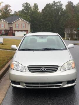 2004 Toyota Corolla for sale at Affordable Dream Cars in Lake City GA