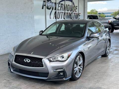 2018 Infiniti Q50 for sale at Powerhouse Automotive in Tampa FL