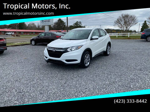 2018 Honda HR-V for sale at Tropical Motors, Inc. in Riceville TN
