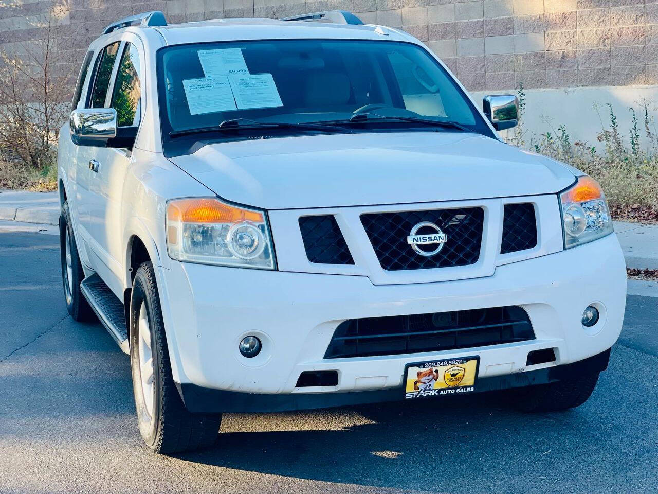 2011 Nissan Armada for sale at STARK AUTO SALES INC in Modesto, CA