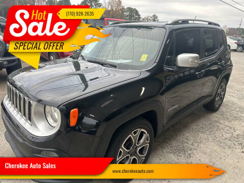 2016 Jeep Renegade for sale at Cherokee Auto Sales in Acworth GA