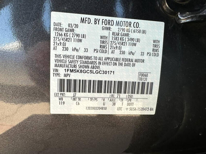 2020 Ford Explorer ST