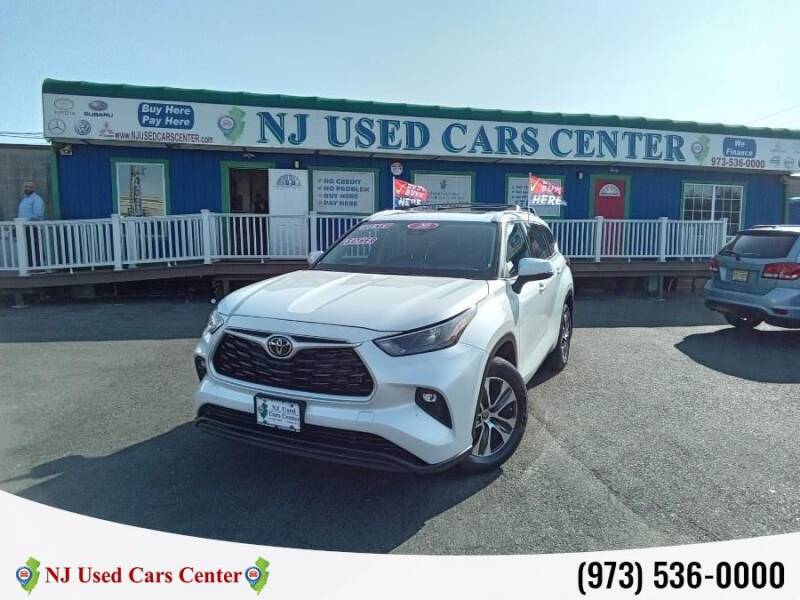 2022 Toyota Highlander for sale at New Jersey Used Cars Center in Irvington NJ