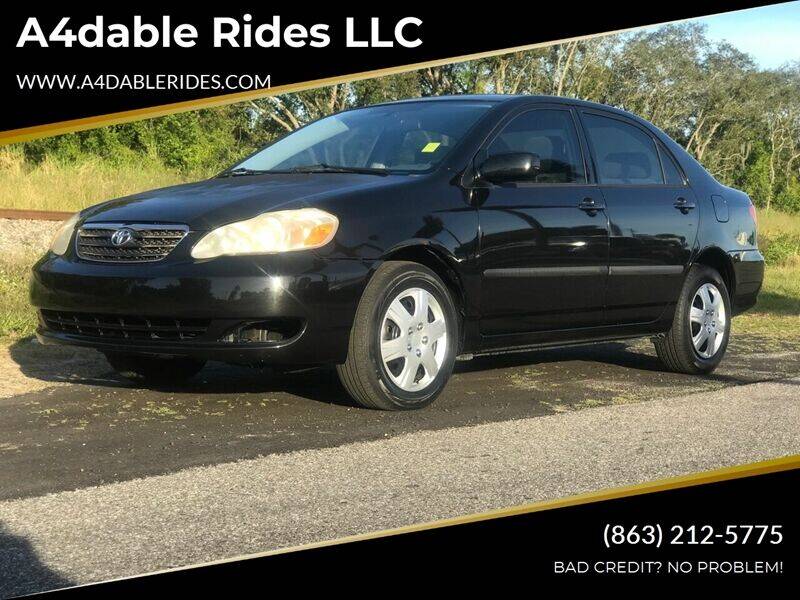 2005 Toyota Corolla for sale at A4dable Rides LLC in Haines City FL