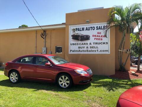 2013 Chrysler 200 for sale at Palm Auto Sales in West Melbourne FL