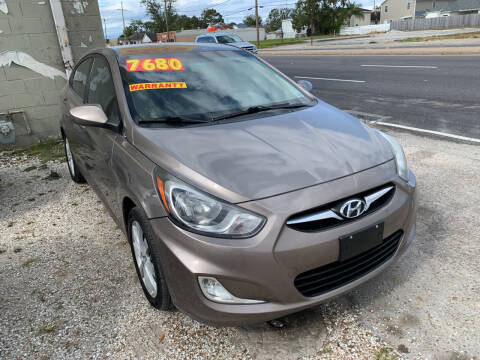 2012 Hyundai Accent for sale at CHEAPIE AUTO SALES INC in Metairie LA