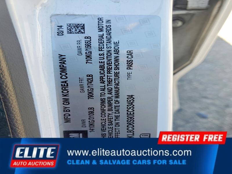 2014 Chevrolet Spark 1LT CVT
