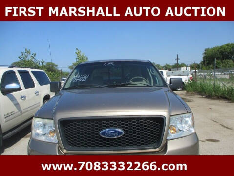 2005 Ford F-150 for sale at First Marshall Auto Auction in Harvey IL