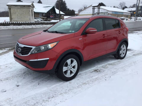 2012 Kia Sportage for sale at The Autobahn Auto Sales & Service Inc. in Johnstown PA