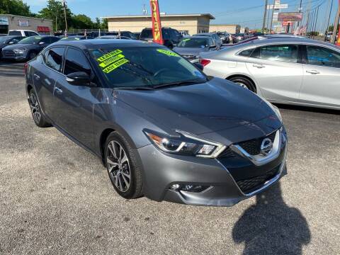 2017 Nissan Maxima for sale at Cow Boys Auto Sales LLC in Garland TX