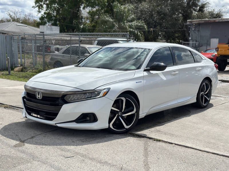 2022 Honda Accord Hybrid for sale at P J Auto Trading Inc in Orlando FL