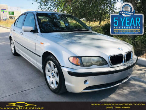 2005 BMW 3 Series for sale at LUXURY UNLIMITED AUTO SALES in San Antonio TX