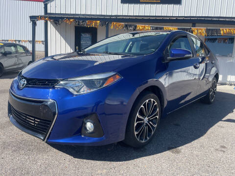 2014 Toyota Corolla for sale at BELOW BOOK AUTO SALES in Idaho Falls ID