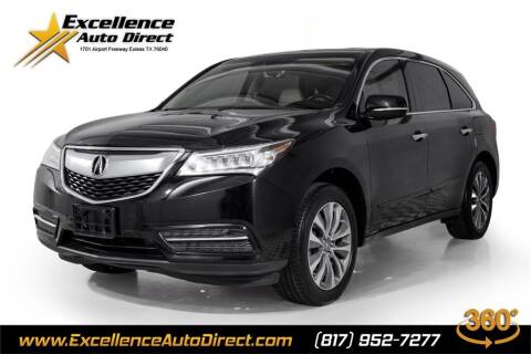 2016 Acura MDX for sale at Excellence Auto Direct in Euless TX