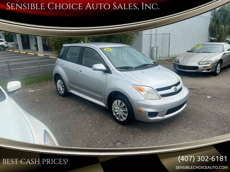 2006 Scion xA for sale at Sensible Choice Auto Sales, Inc. in Longwood FL