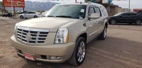 2012 Cadillac Escalade ESV for sale at Bickham Used Cars in Alamogordo NM