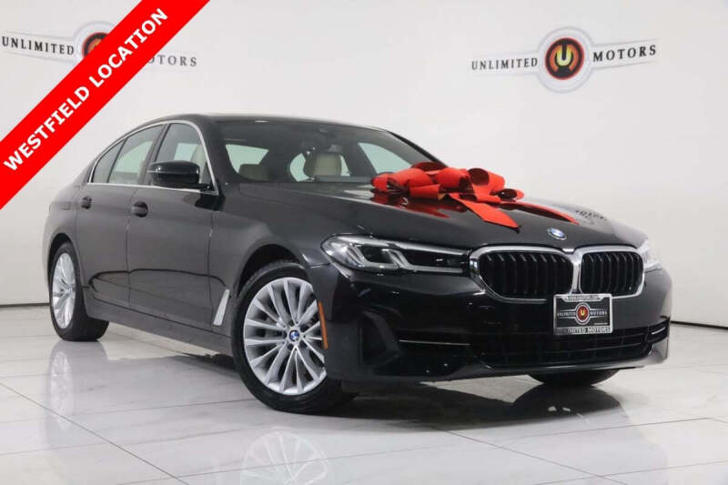2021 BMW 5 Series for sale at INDY'S UNLIMITED MOTORS - UNLIMITED MOTORS in Westfield IN