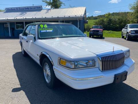 1996 Lincoln Town Car for sale at HACKETT & SONS LLC in Nelson PA