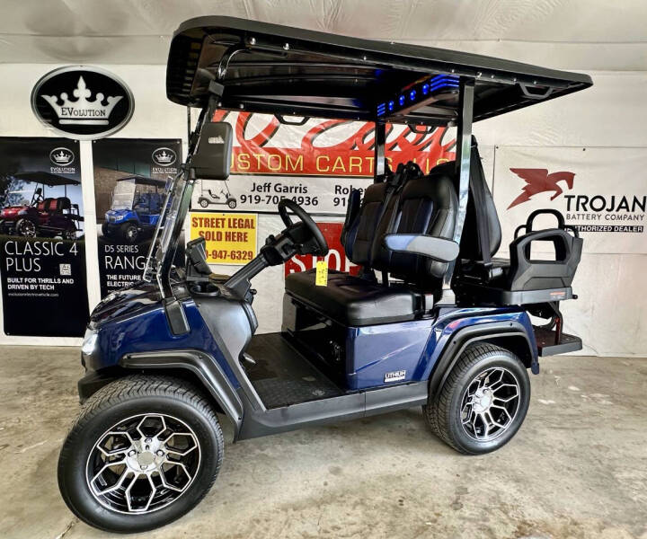 2025 Evolution Ranger 2+2 Plus - LITHIUM for sale at 70 East Custom Carts LLC in Goldsboro NC