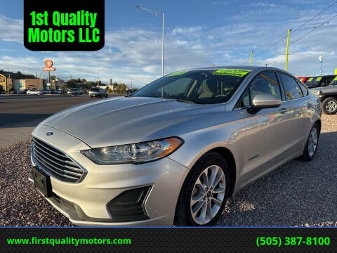 2019 Ford Fusion Hybrid for sale at 1st Quality Motors LLC in Gallup NM