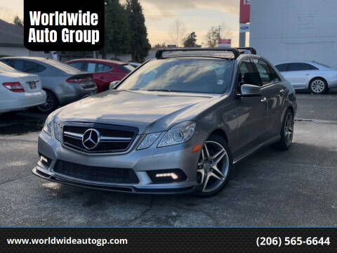 2010 Mercedes-Benz E-Class for sale at Worldwide Auto Group in Auburn WA