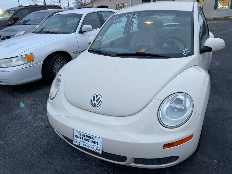 2007 Volkswagen New Beetle for sale at Brewer Enterprises in Greenwood SC