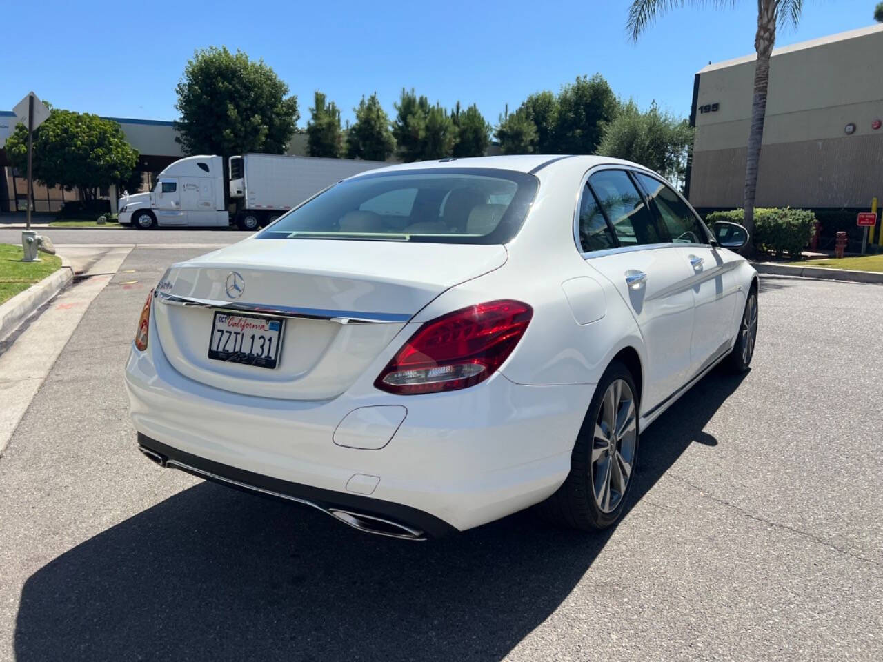 2017 Mercedes-Benz C-Class for sale at ZRV AUTO INC in Brea, CA