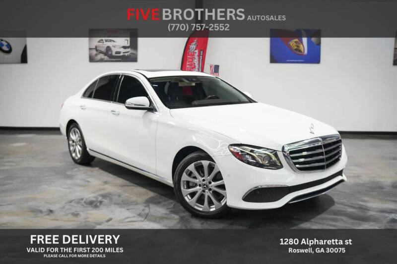 2018 Mercedes-Benz E-Class E 300