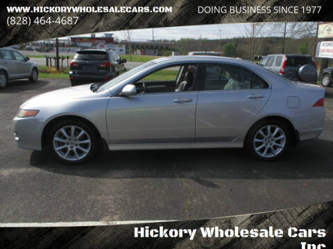 2006 Acura TSX for sale at Hickory Wholesale Cars Inc in Newton NC