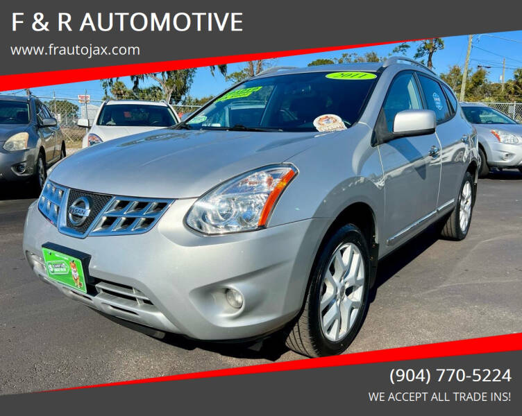 2011 Nissan Rogue for sale at F & R AUTOMOTIVE in Jacksonville FL