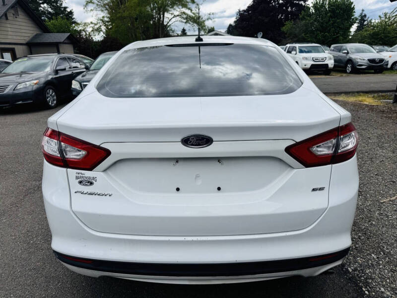 Used 2014 Ford Fusion SE with VIN 3FA6P0H78ER343692 for sale in Tacoma, WA