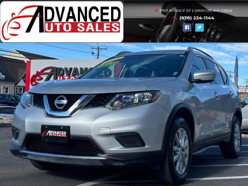 2015 Nissan Rogue for sale at Advanced Auto Sales in Dracut MA