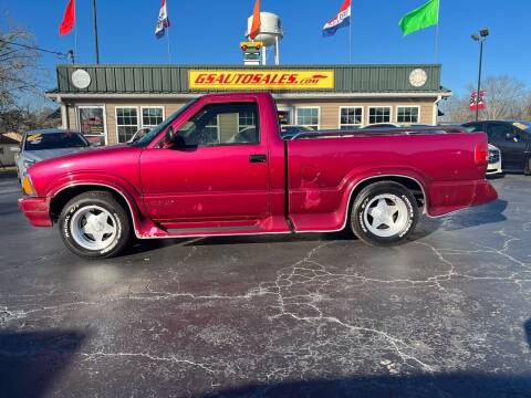 1995 Chevrolet S-10 for sale at G and S Auto Sales in Ardmore TN