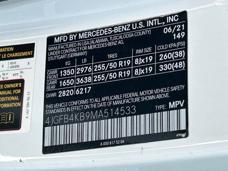 2021 Mercedes-Benz GLE GLE 350 4MATIC