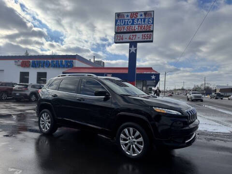 2017 Jeep Cherokee for sale at US Auto Sales in Garden City MI