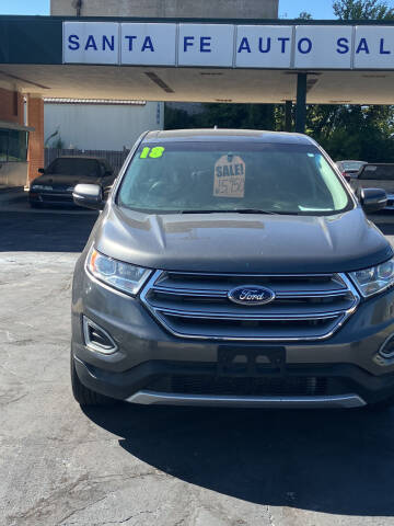 2018 Ford Edge for sale at Santa Fe Auto Sales in Olathe KS